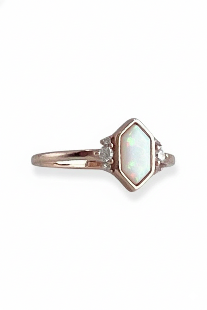 Zephyrine Engagement Ring with Swarovski