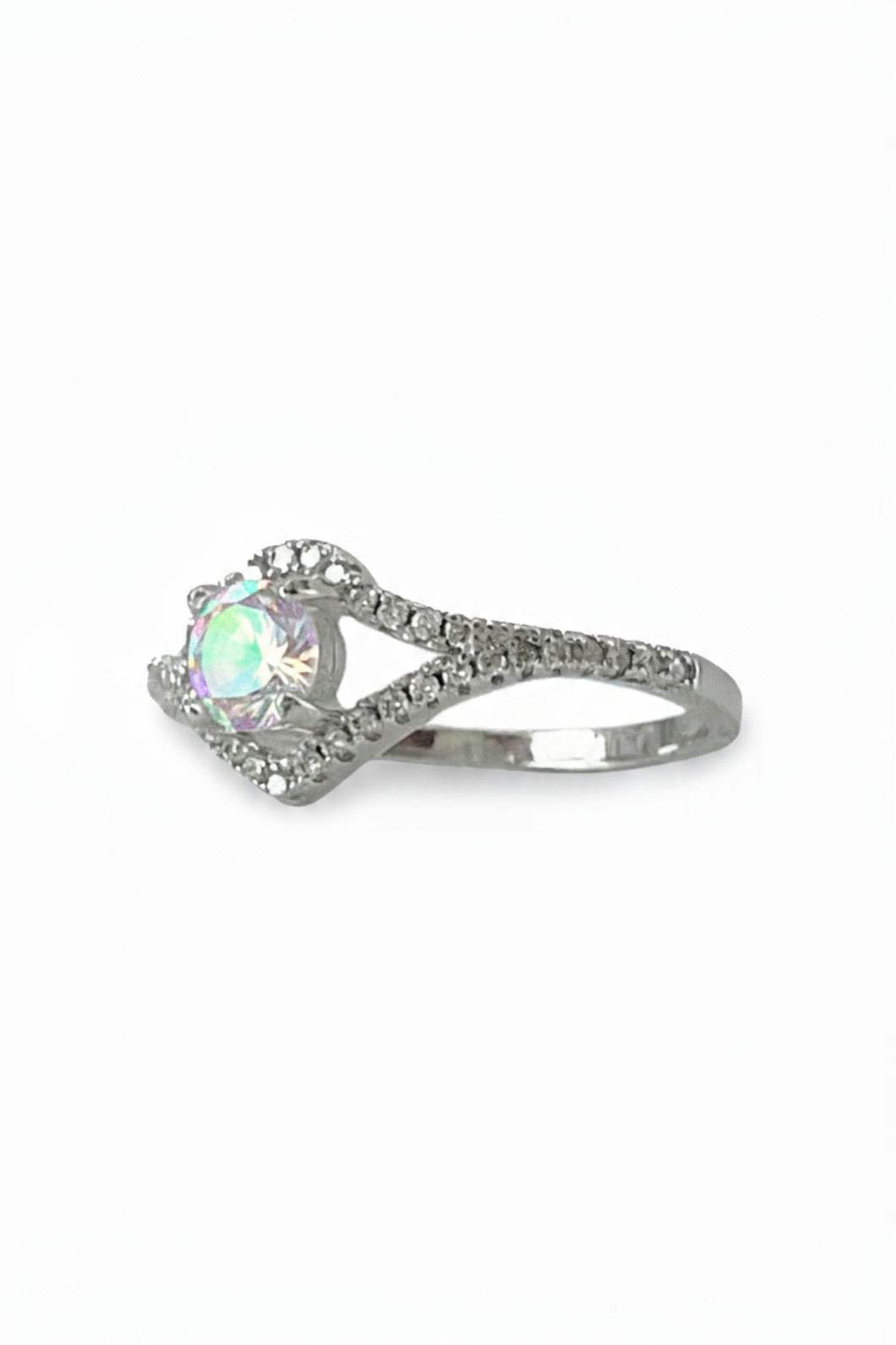 Aurora Engagement Ring with Swarovski
