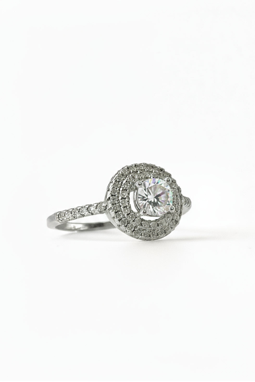 Roselle Engagement Ring with Swarovski