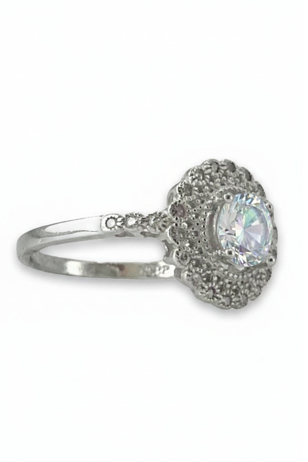 Carmella Engagement Ring with Swarovski