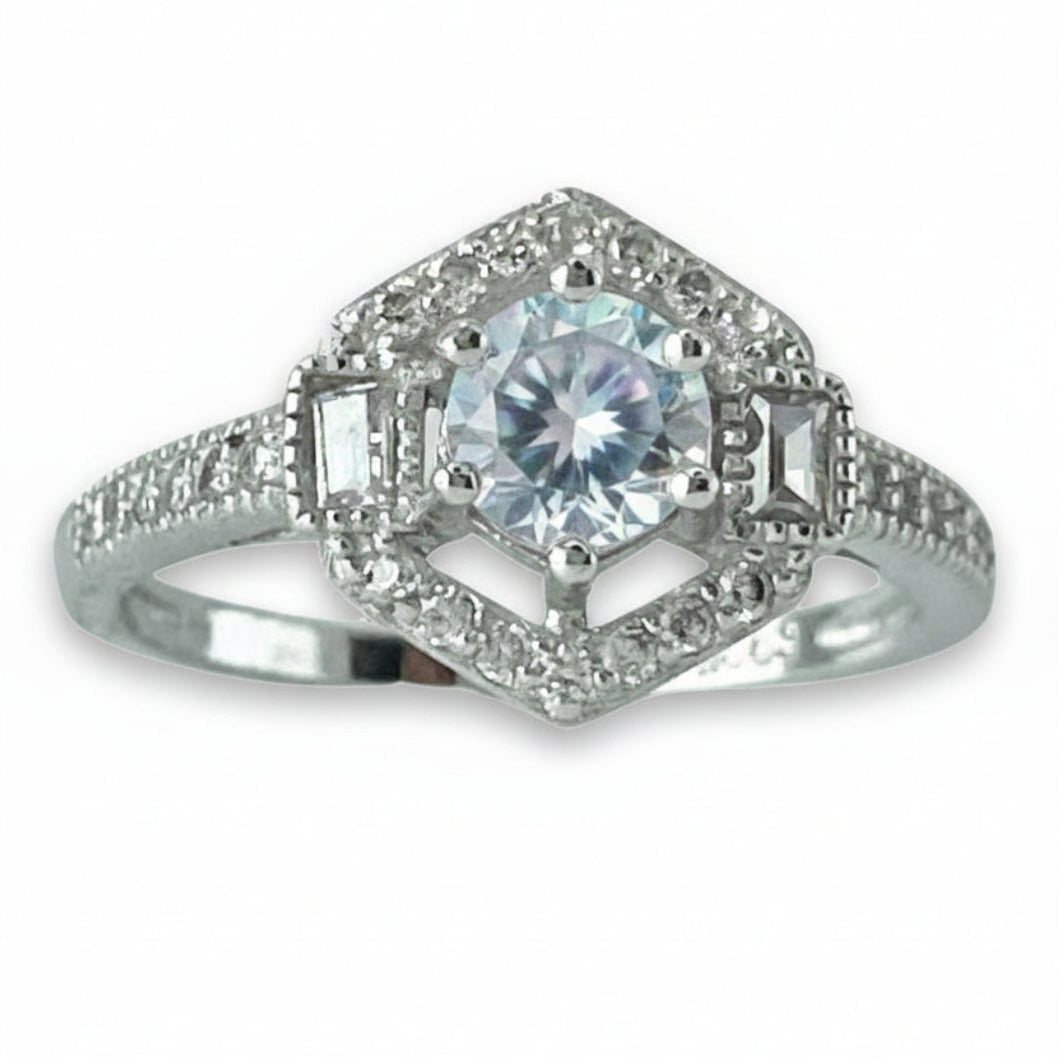 Liora Luxe Engagement Ring with Swarovski