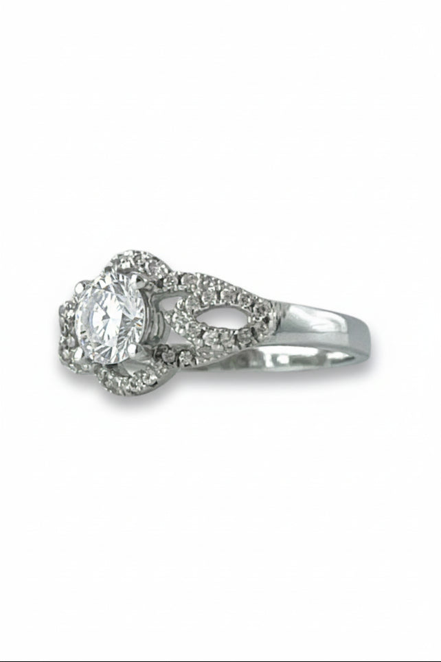 Tessara Engagement Ring with Swarovski