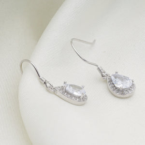 Alanna Sterling Silver Earrings With Swarovski
