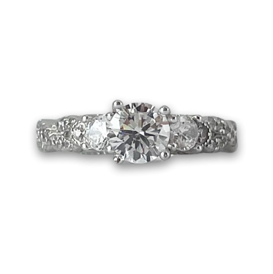 Solene Engagement Ring with Swarovski