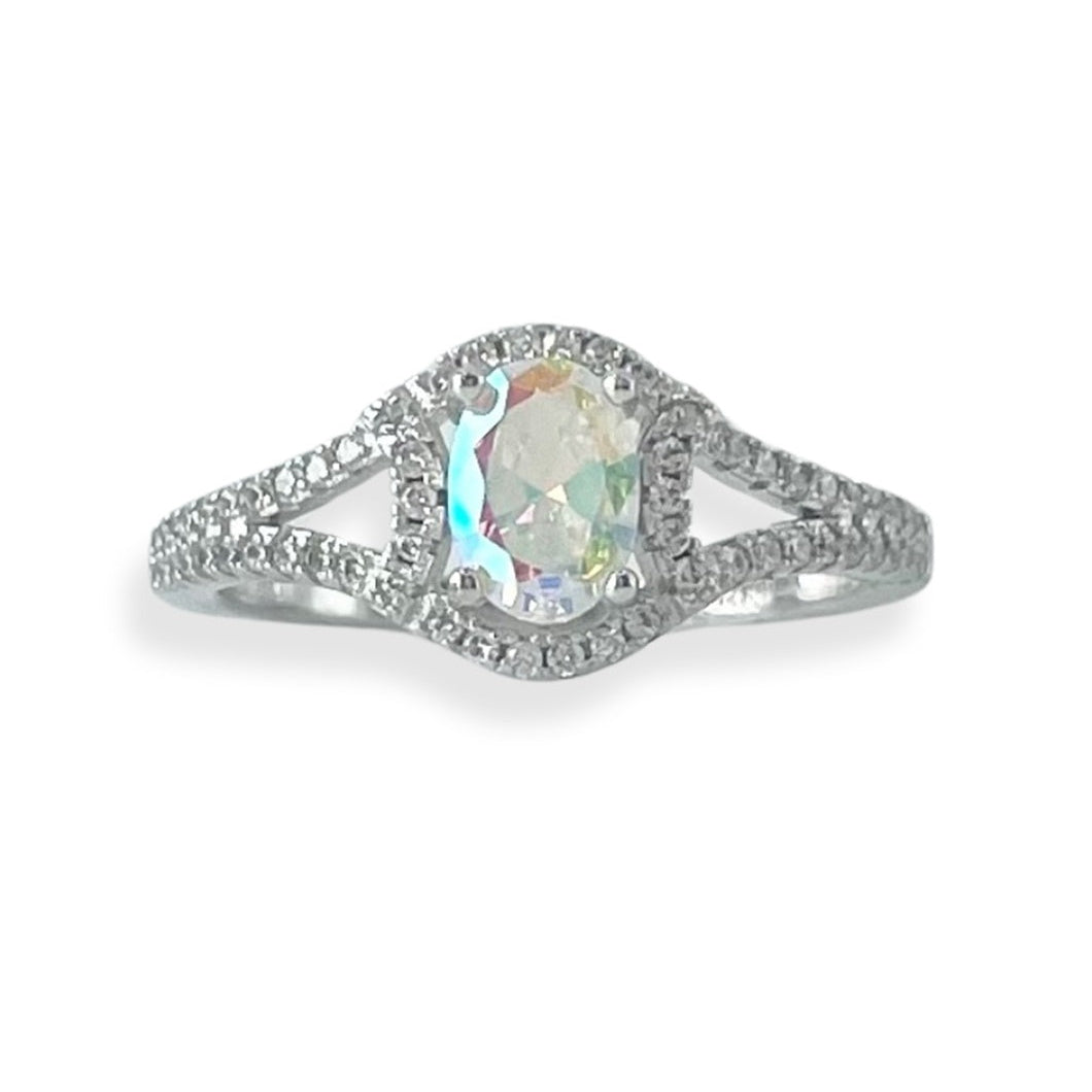 Fiammetta Engagement Ring with Swarovski