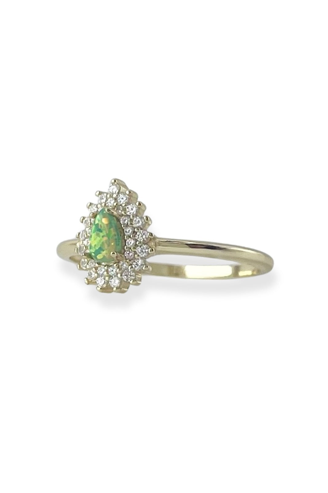 Elysian Engagement Ring with Swarovski