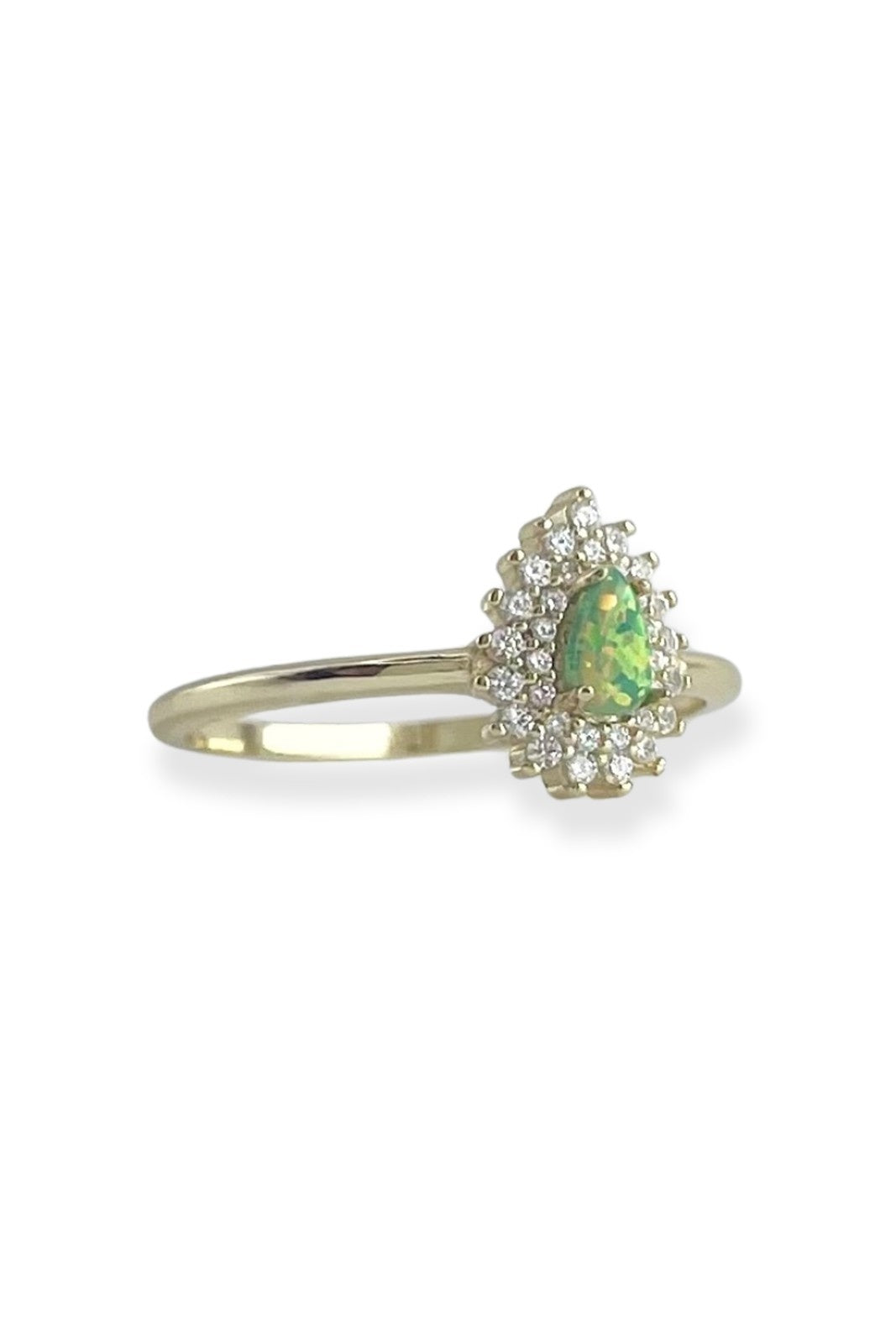 Elysian Engagement Ring with Swarovski