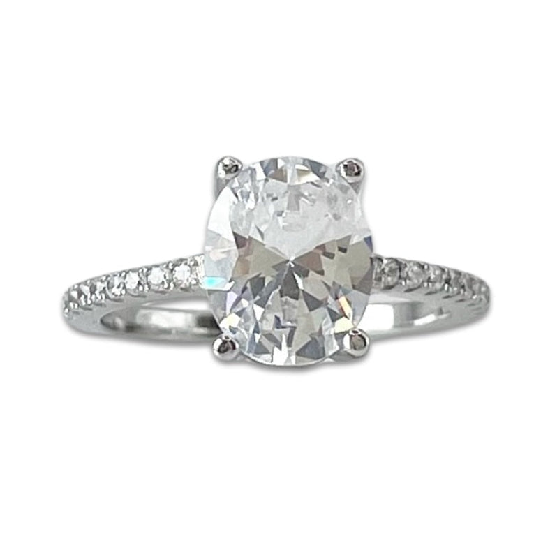 Maelle Engagement Ring with Swarovski