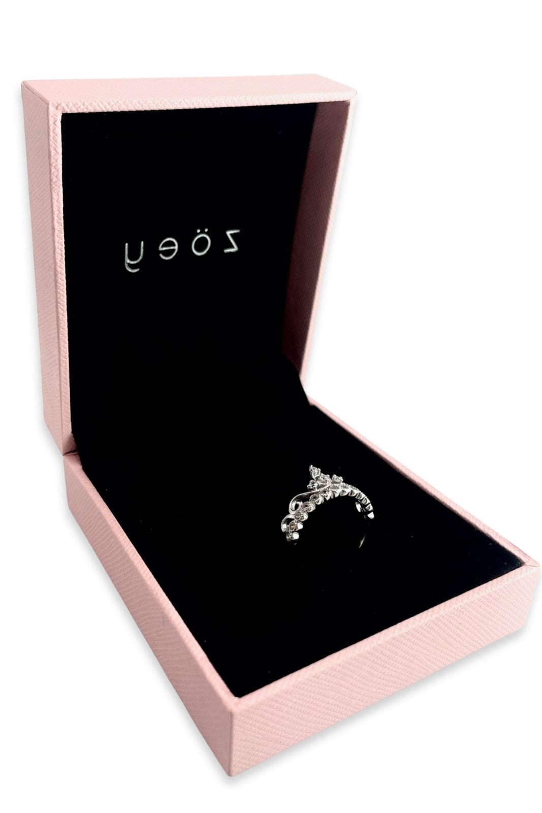 Mavise Engagement Ring with Swarovski