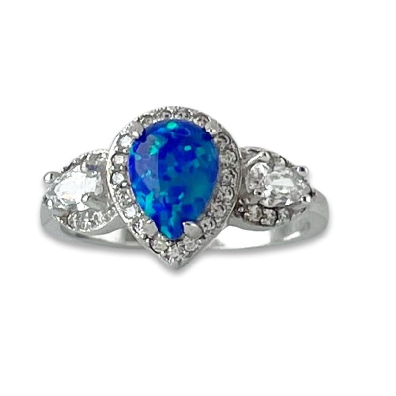 Elodie Engagement Ring with Swarovski