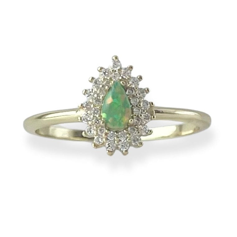 Elysian Engagement Ring with Swarovski