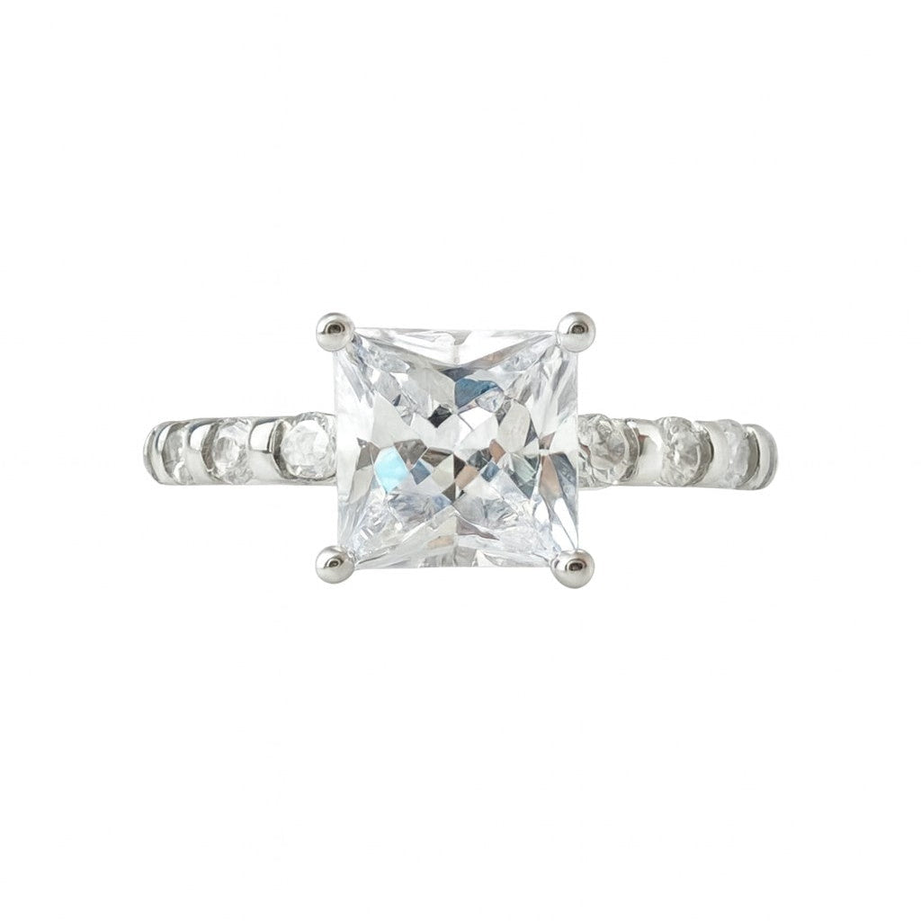 Lilibet Engagement Ring with Swarovski