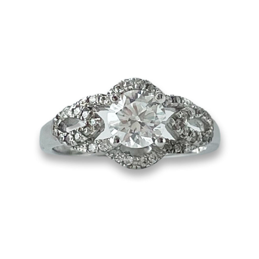 Tessara Engagement Ring with Swarovski
