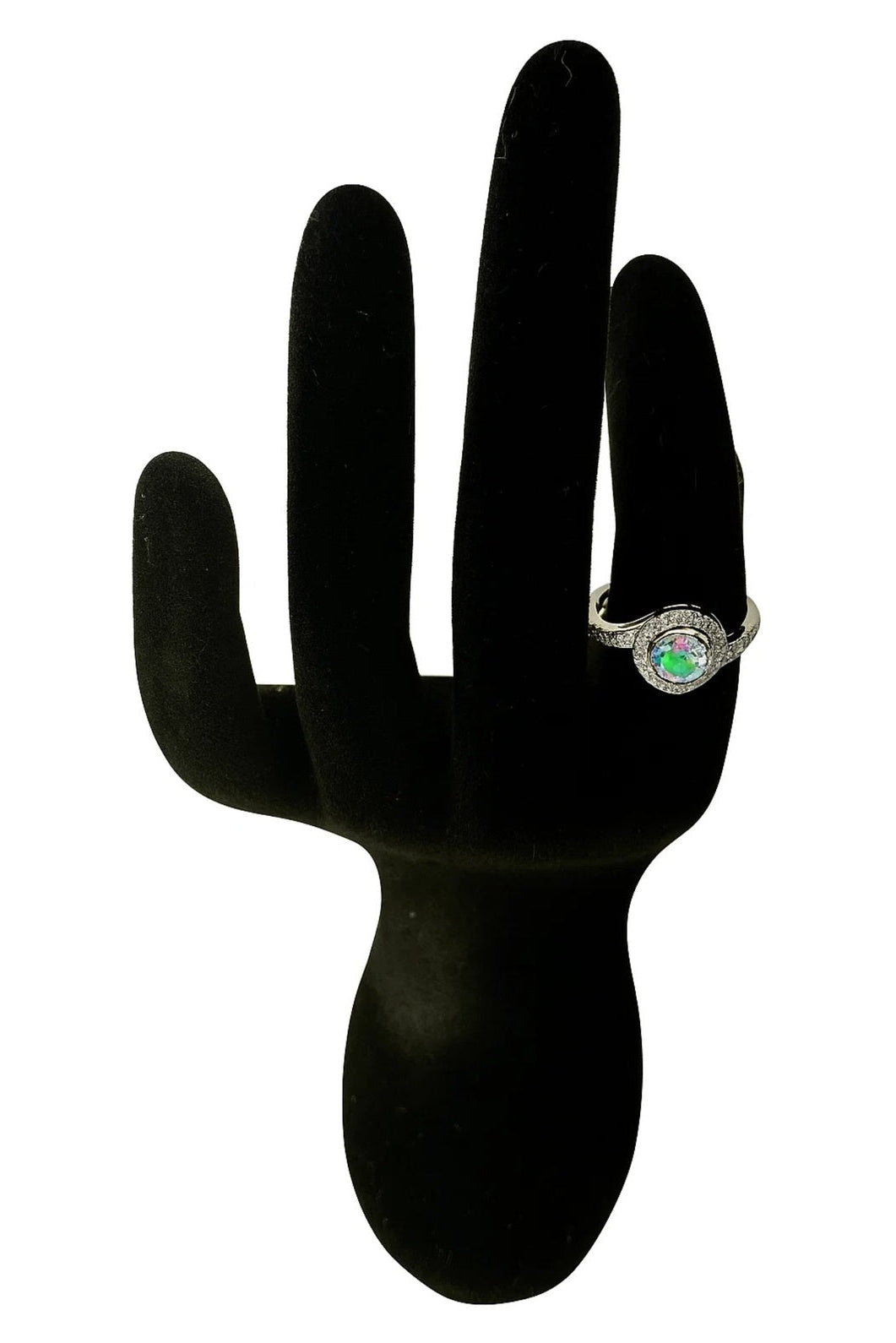 Fiorella Engagement Ring with Swarovski