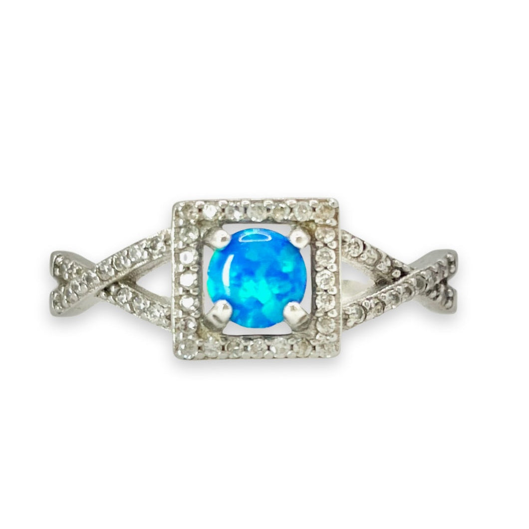 Heliana Engagement Ring with Swarovski