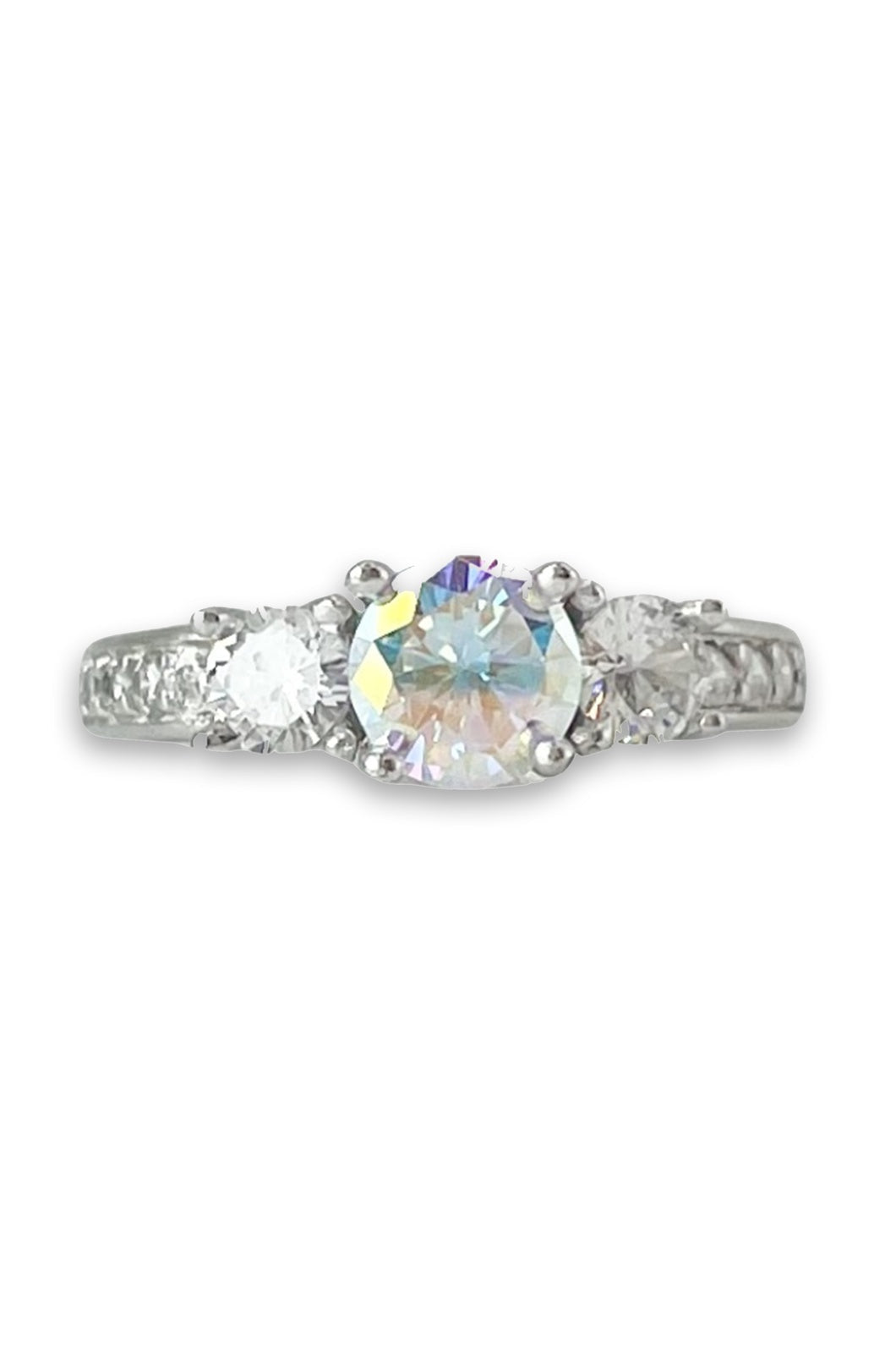 Jessamine Engagement Ring with Swarovski