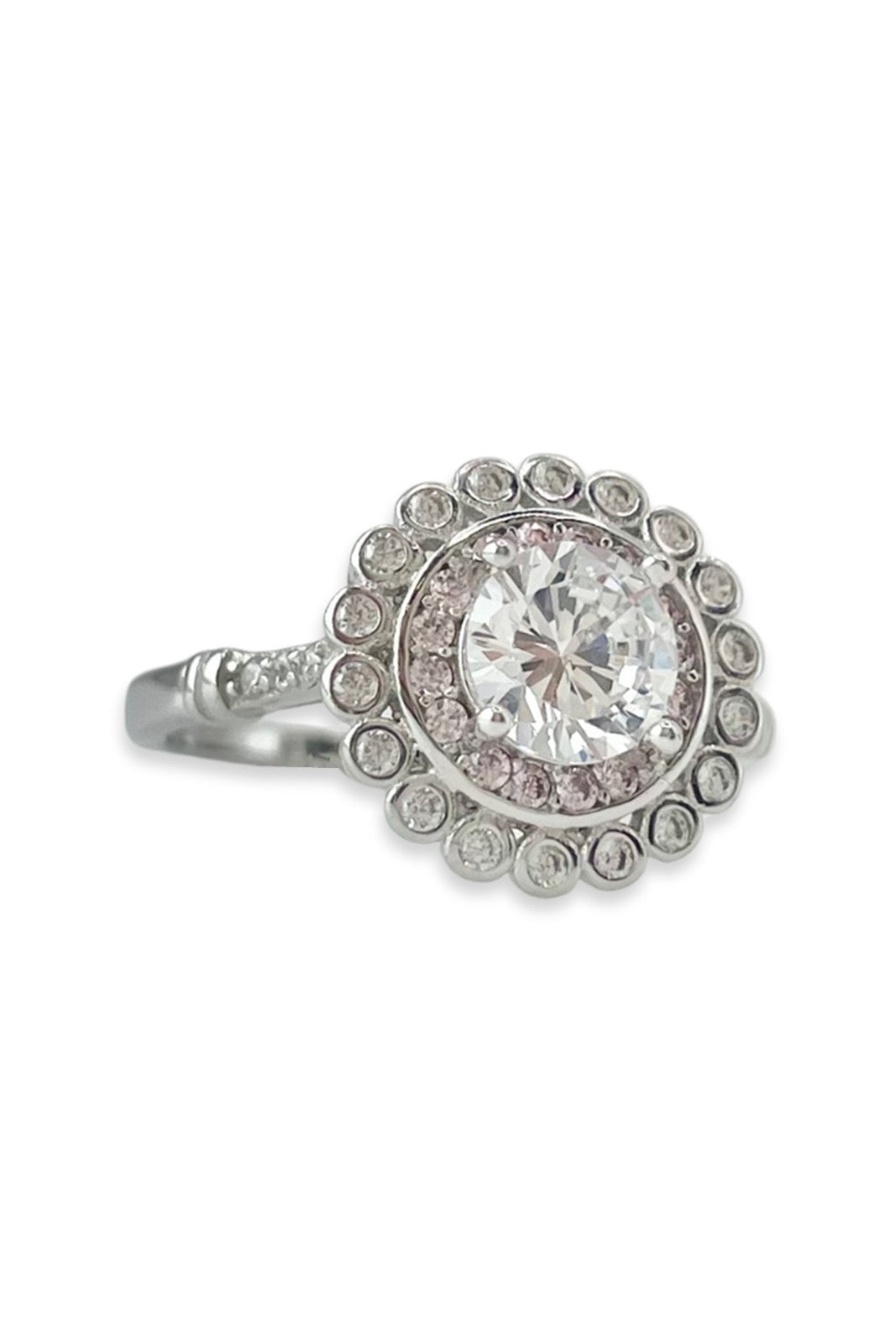 Aurora Bliss Engagement Ring with Swarovski