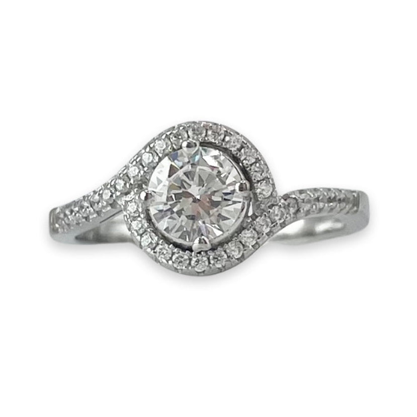 Eirian Engagement Ring with Swarovski