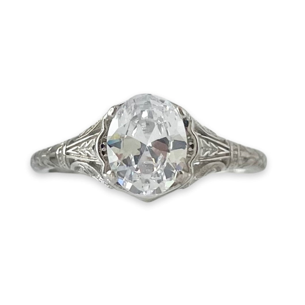 Avelyn Engagement Ring with Swarovski