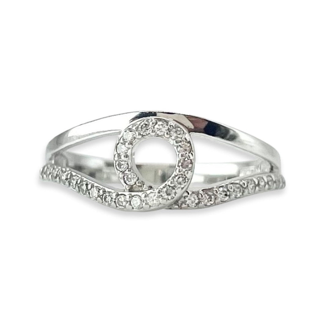 Caelia Engagement Ring with Swarovski