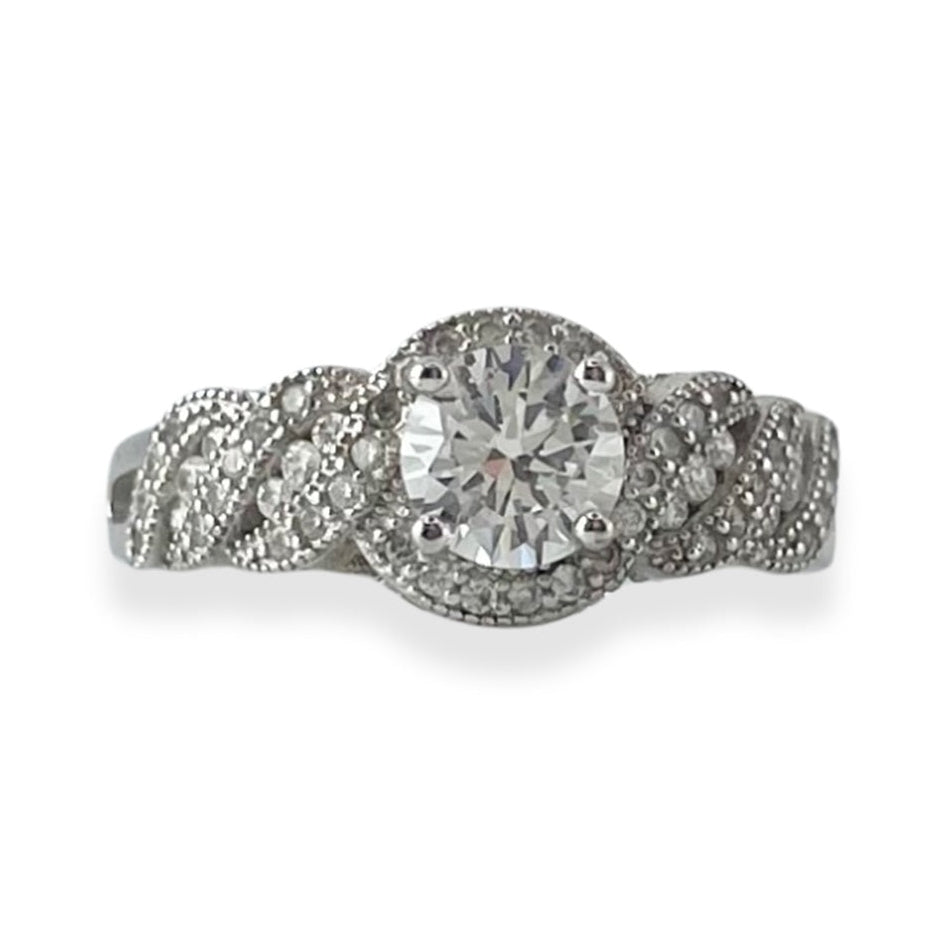 Nola Engagement Ring with Swarovski