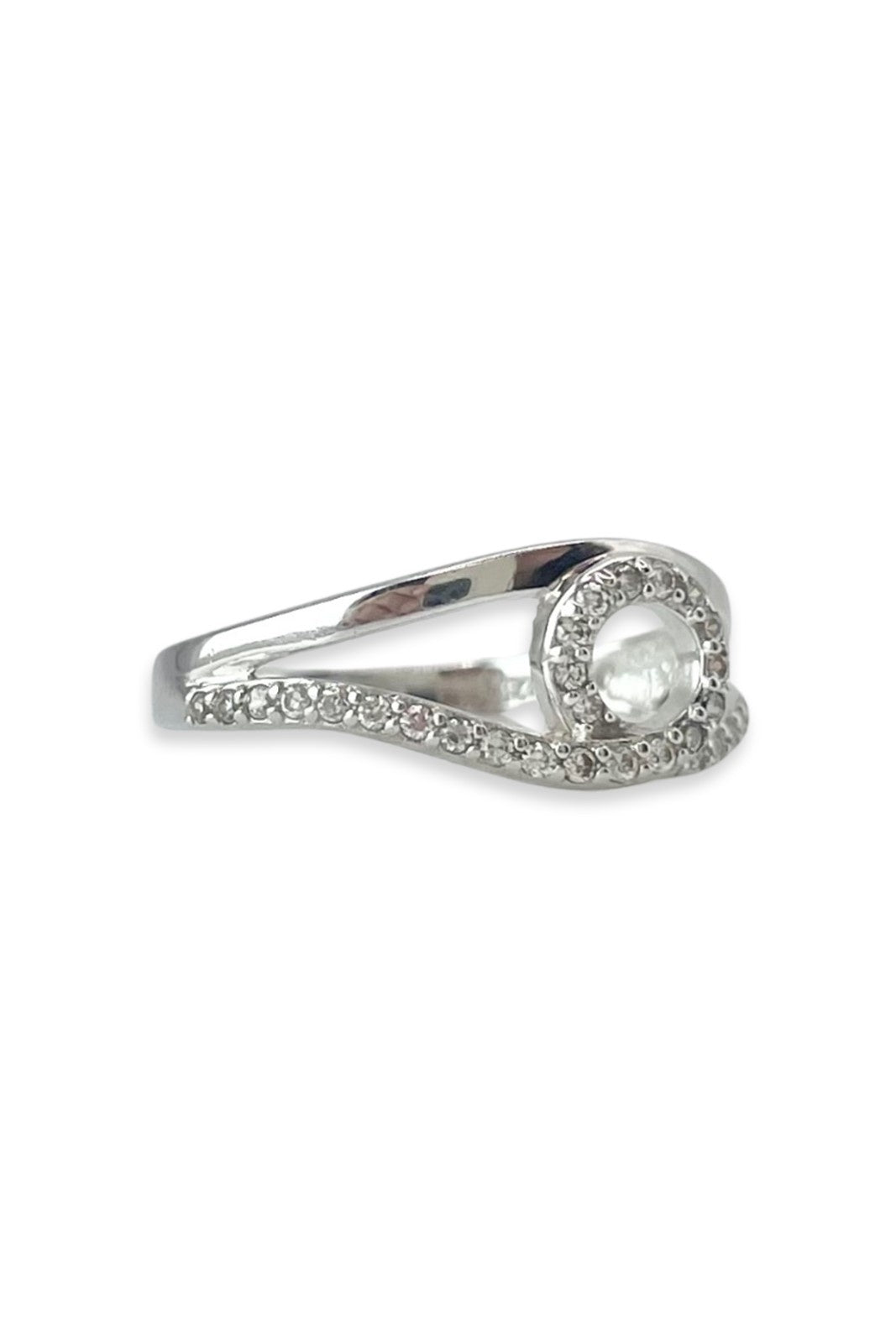 Caelia Engagement Ring with Swarovski
