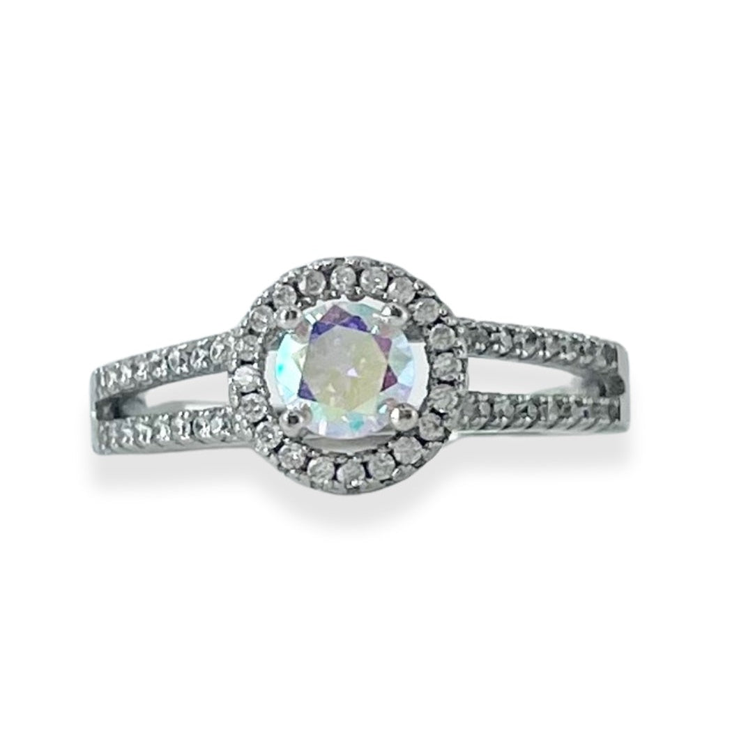Damaris Engagement Ring with Swarovski