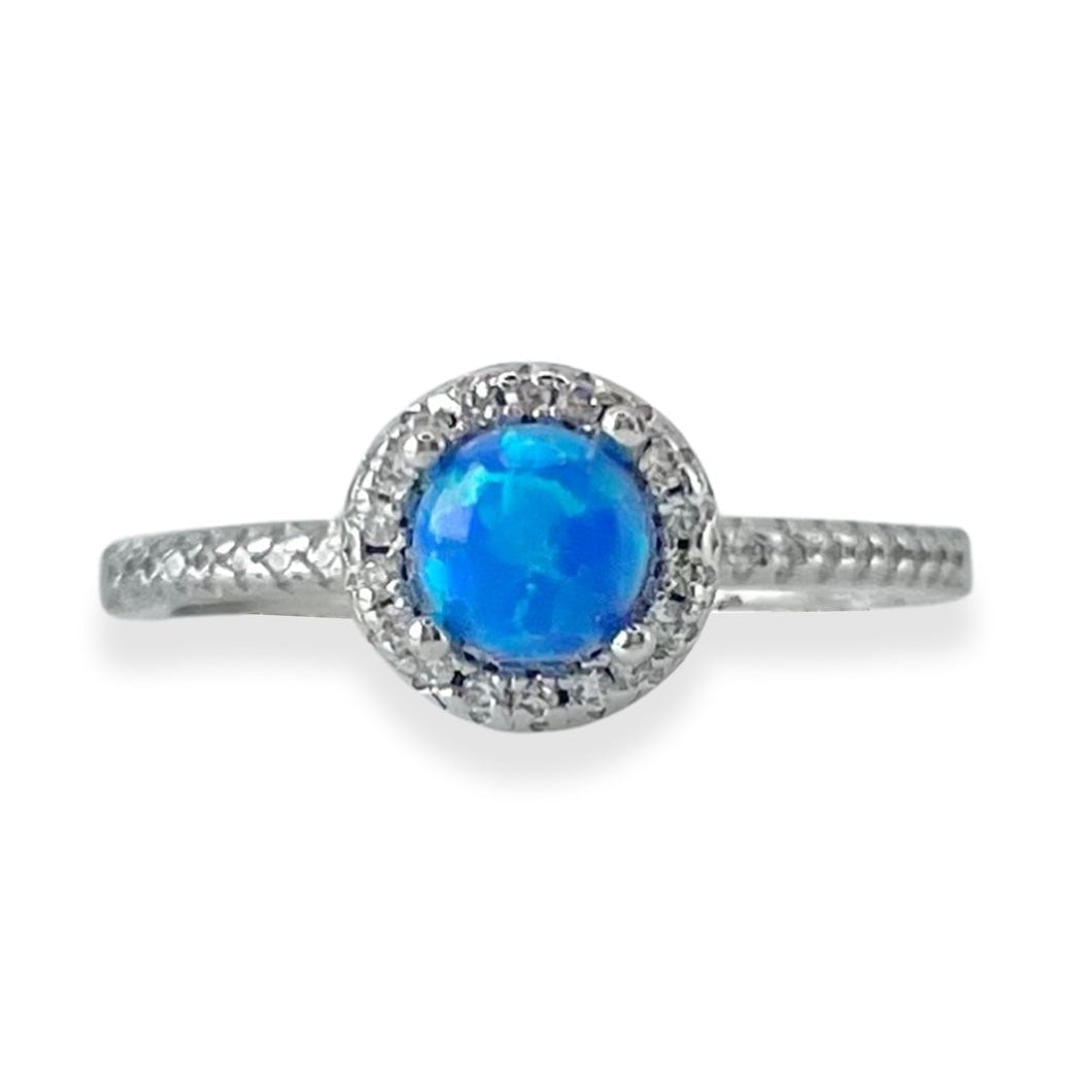 Alba Engagement Ring with Swarovski