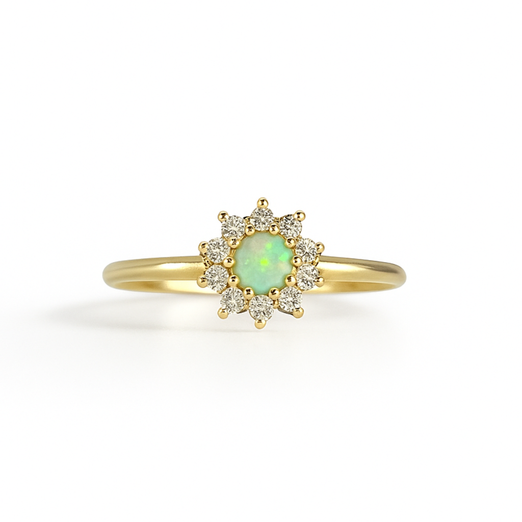 Marbella Engagement Ring with Swarovski