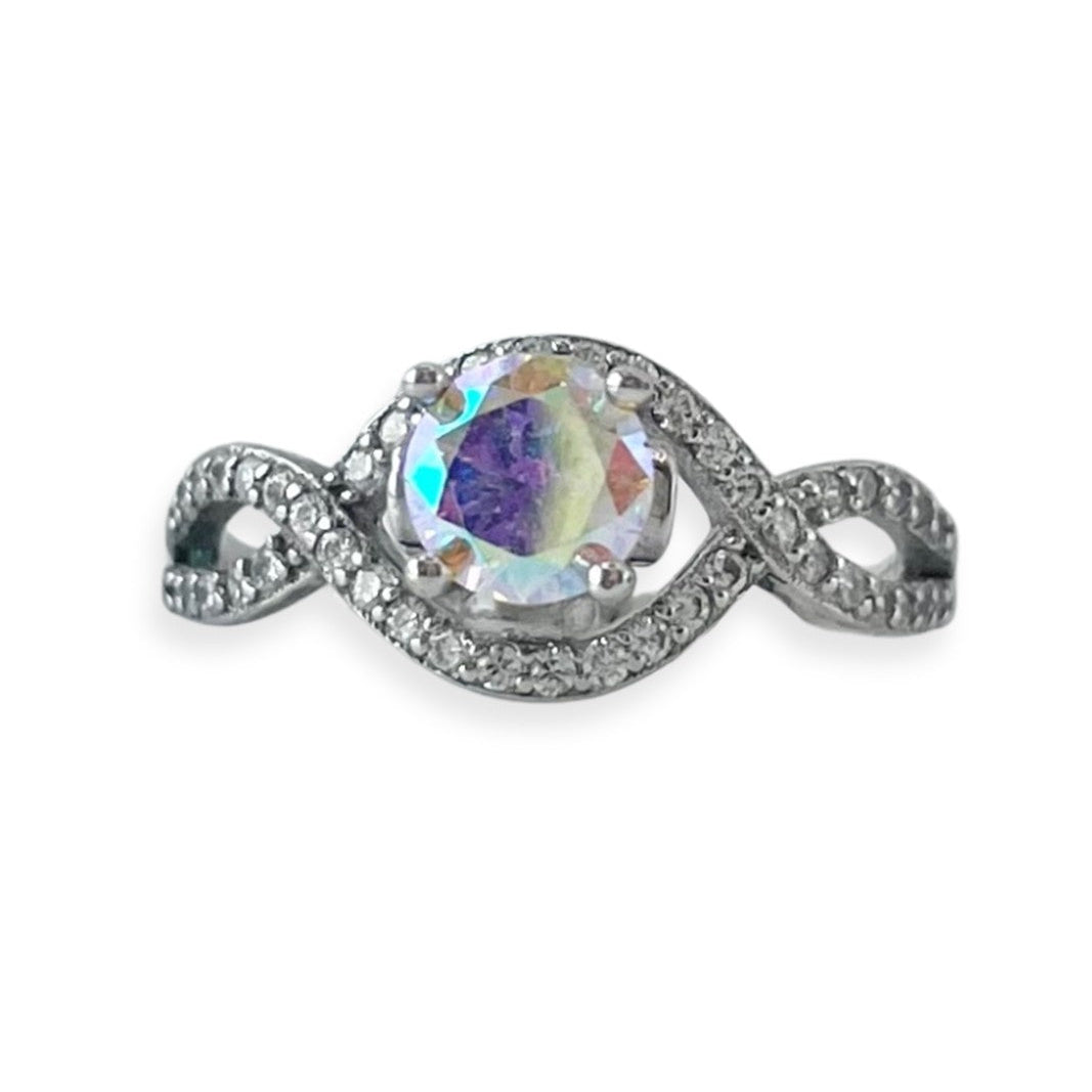 Eira Engagement Ring with Swarovski