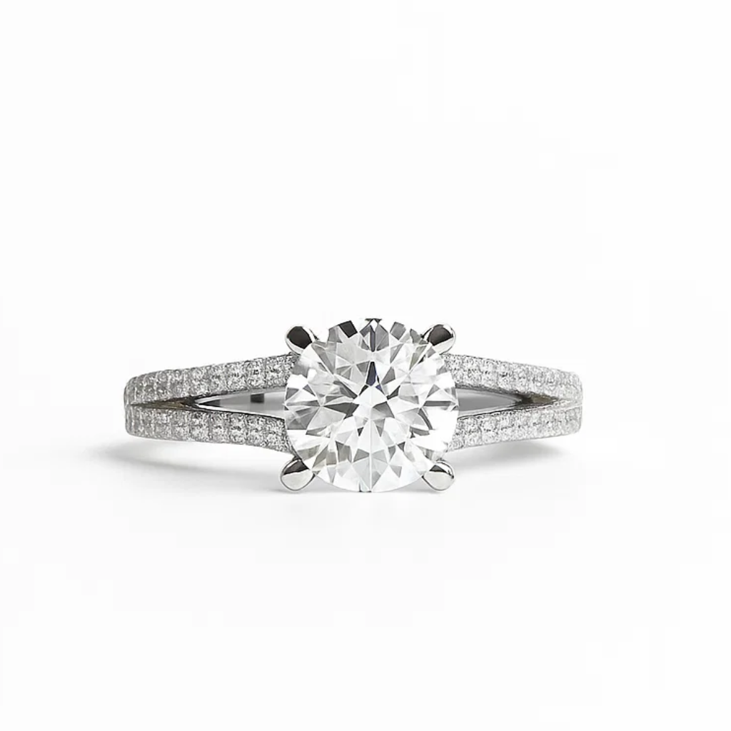 Seraphine Engagement Ring with Swarovski