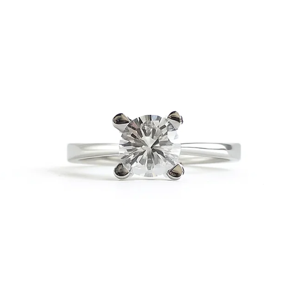 Elara Engagement Ring with Swarovski