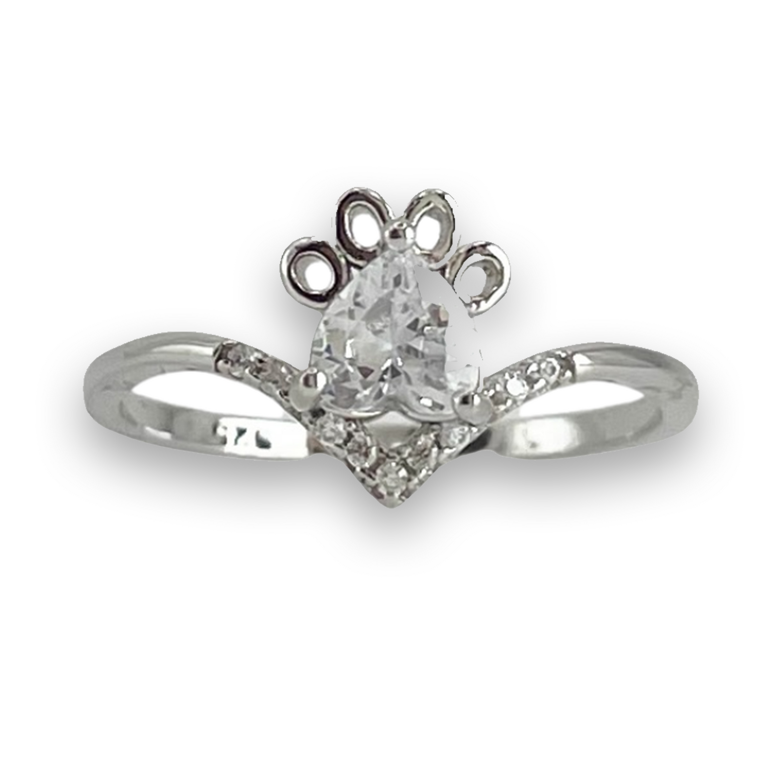 Colette Engagement Ring with Swarovski