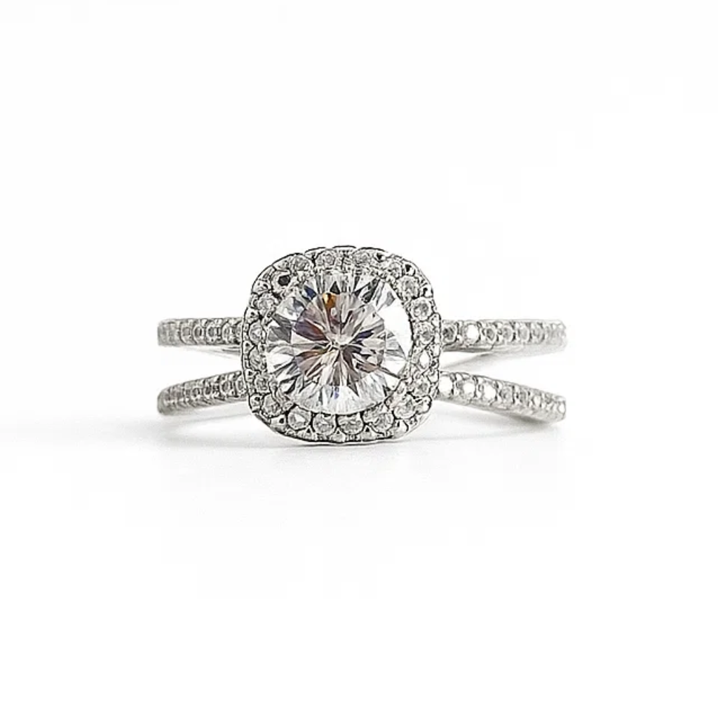 Nerina Engagement Ring with Swarovski