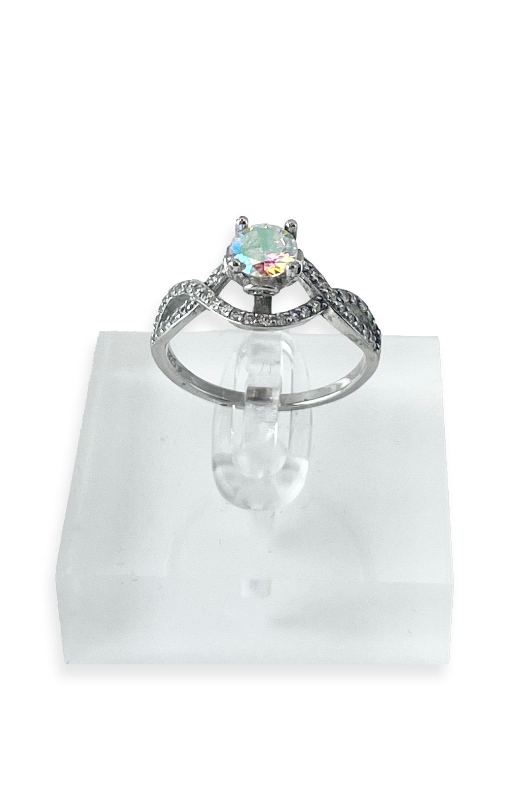 Eira Engagement Ring with Swarovski