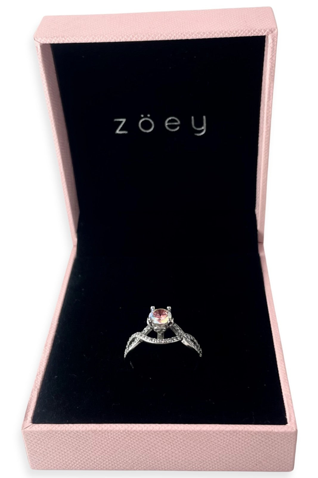 Eira Engagement Ring with Swarovski