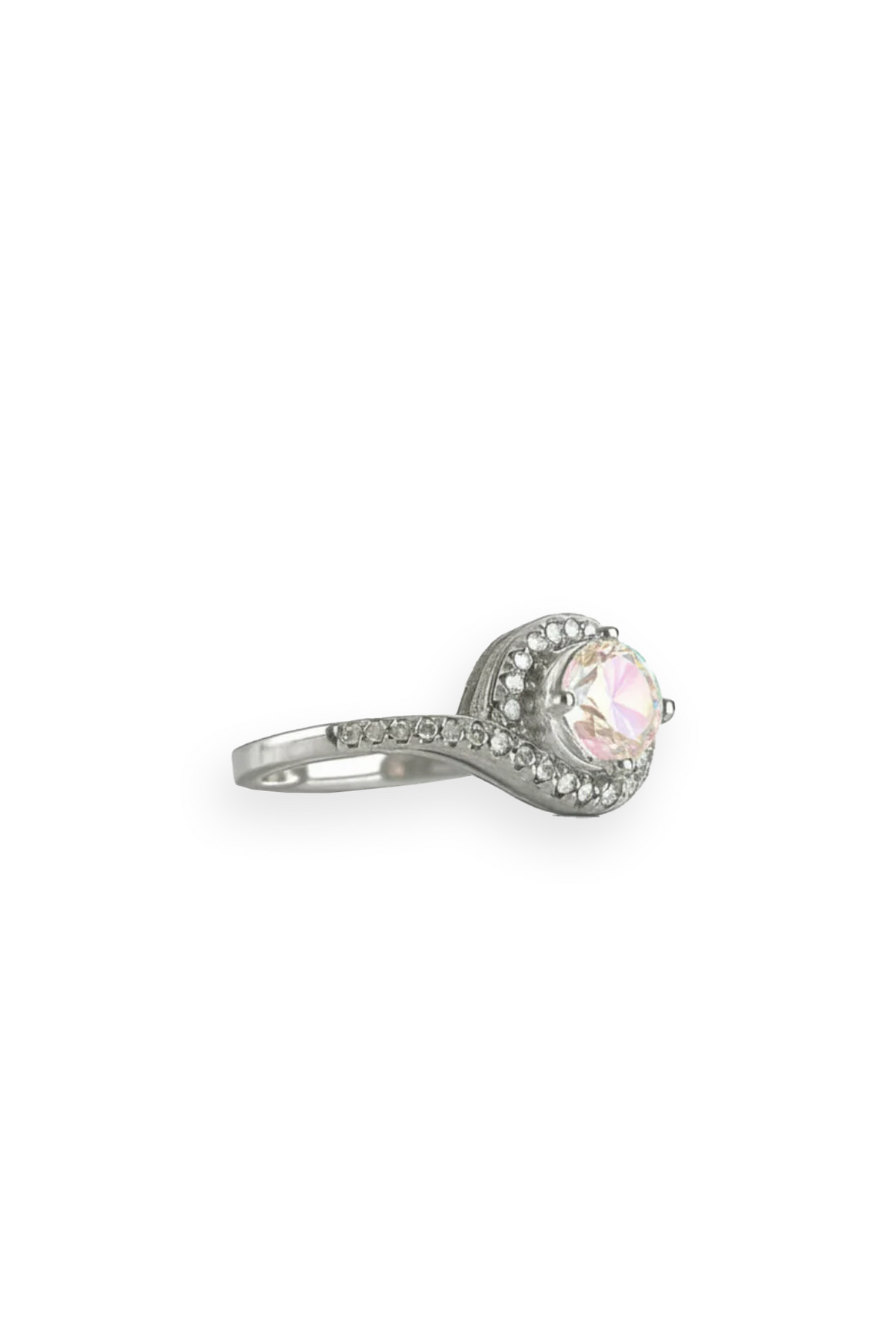 Fiorella Engagement Ring with Swarovski