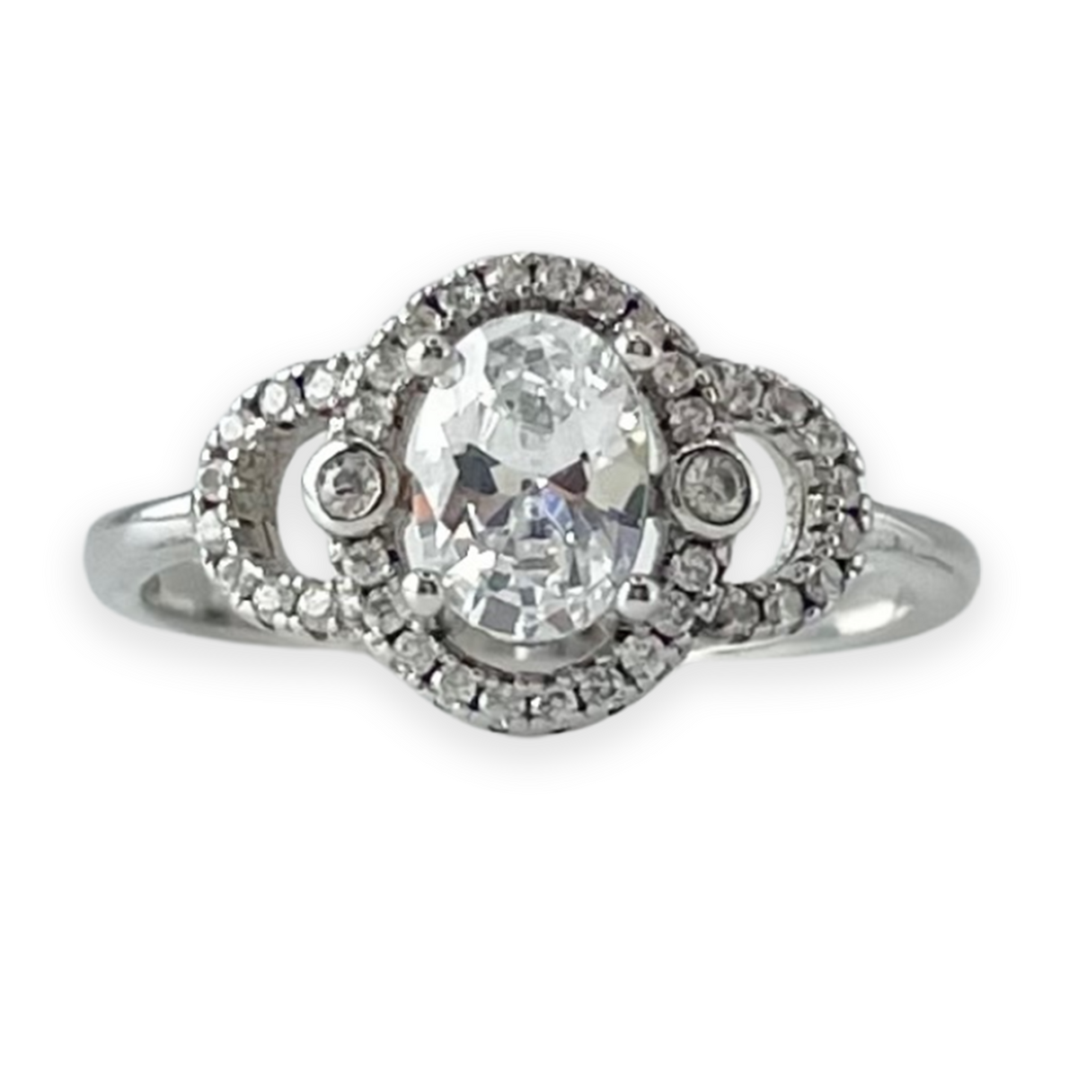Galatea Engagement Ring with Swarovski