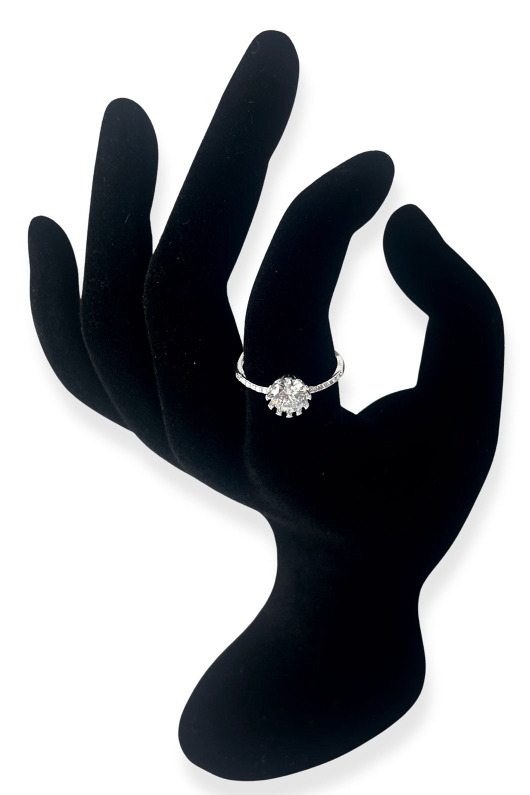 Corinna Engagement Ring with Swarovski