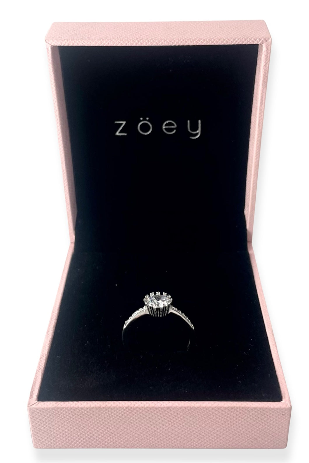 Corinna Engagement Ring with Swarovski