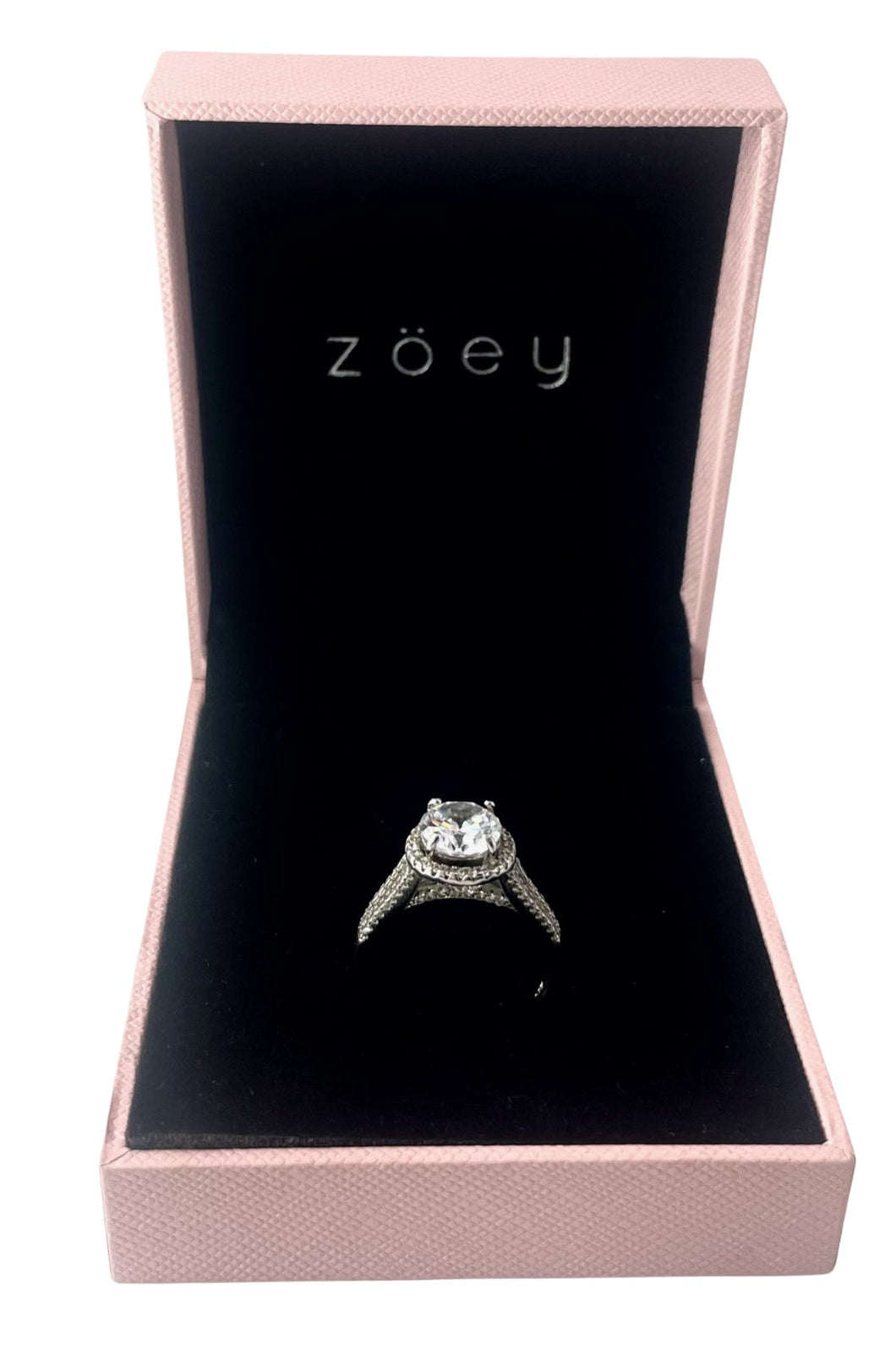 Lilou Engagement Ring with Swarovski