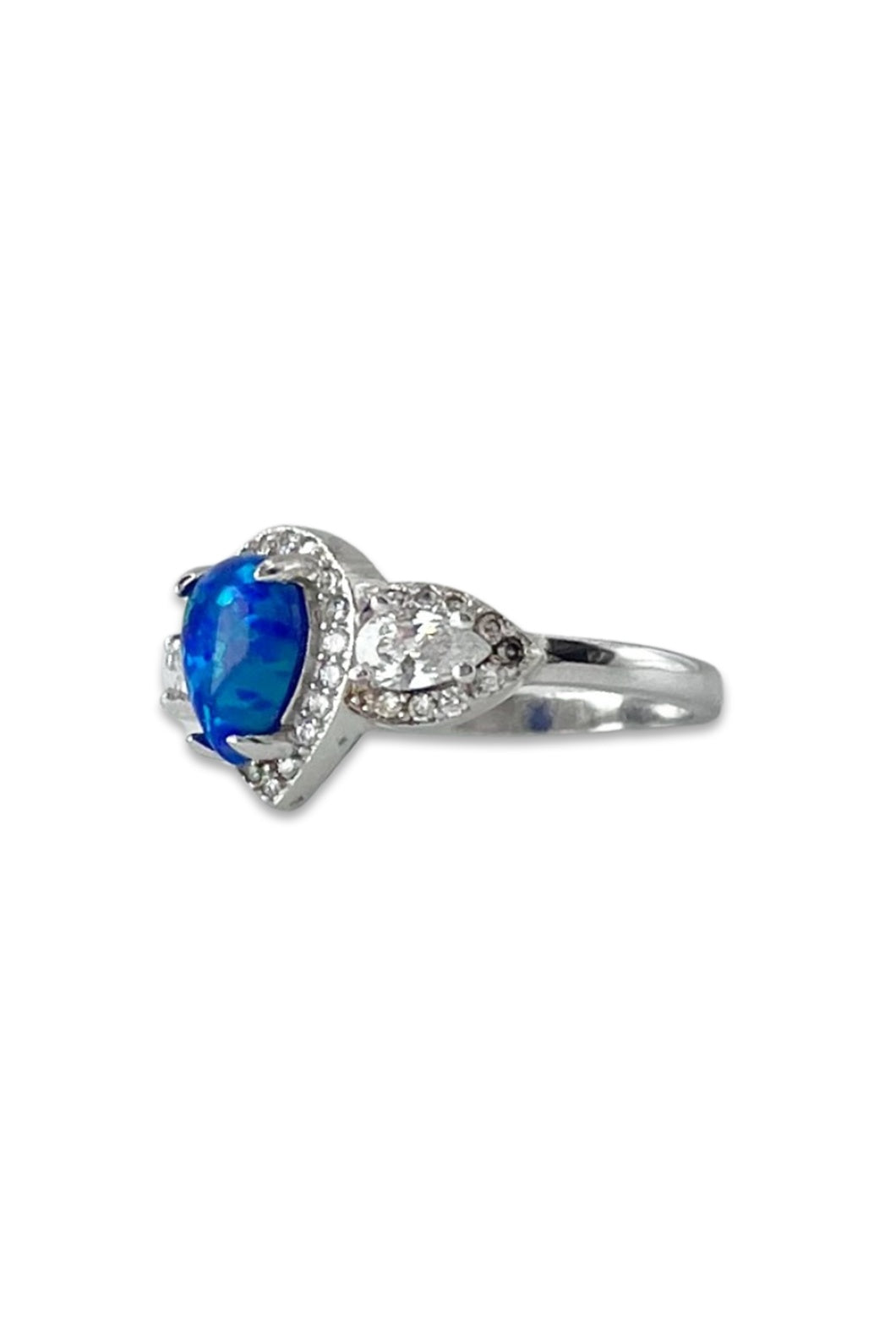 Elodie Engagement Ring with Swarovski