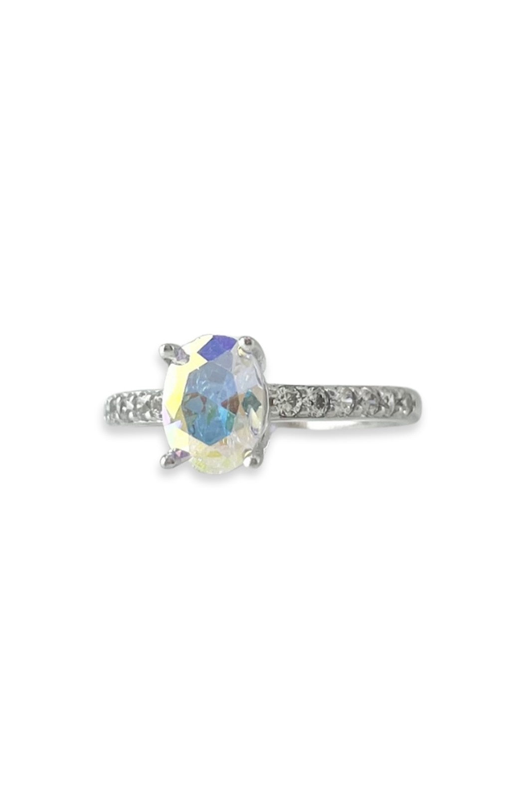 Estelle Luxe Engagement Ring with Swarovski