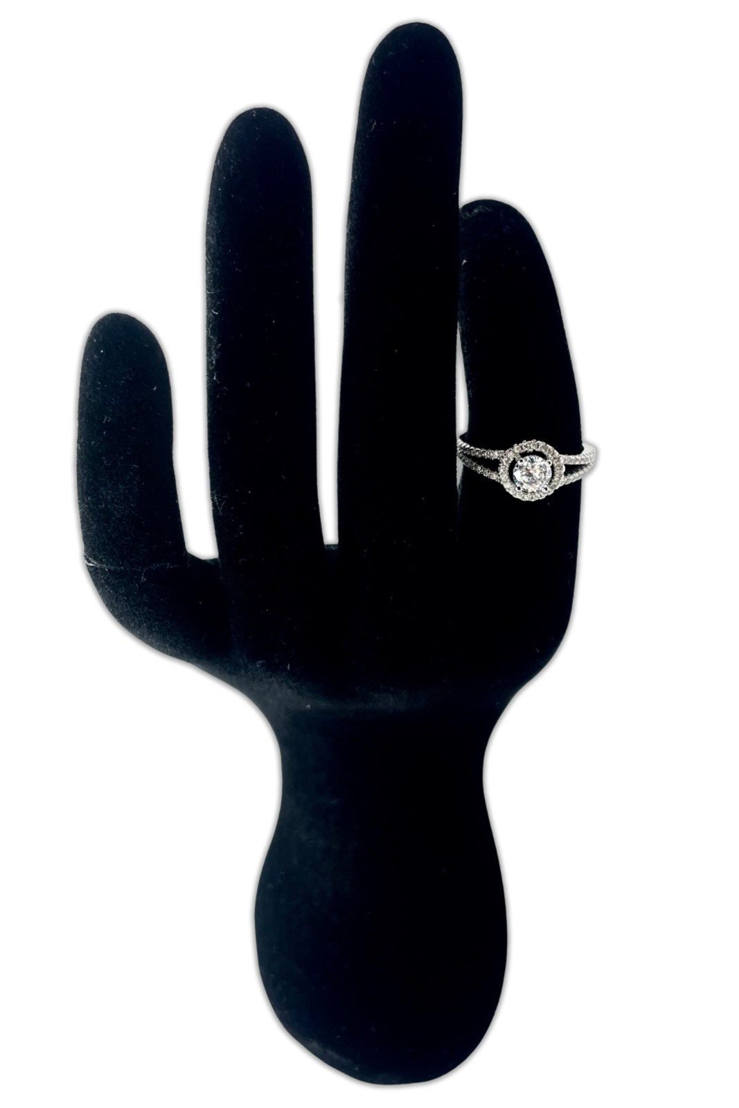 Novella Engagement Ring with Swarovski