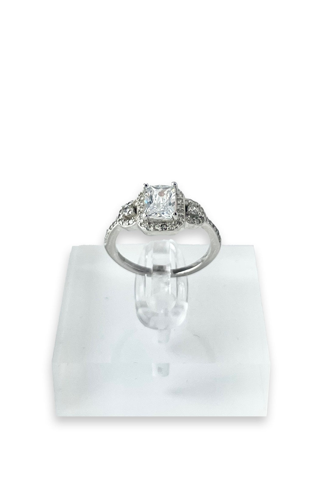 Cerise Engagement Ring with Swarovski