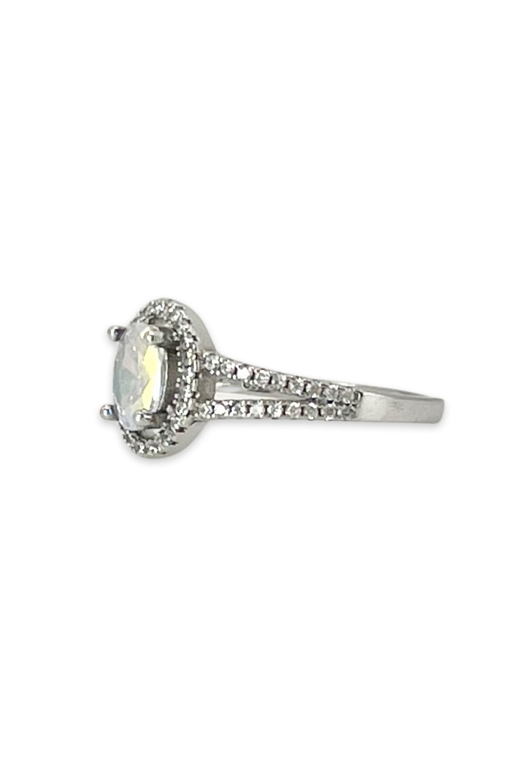 Anais Engagement Ring with Swarovski