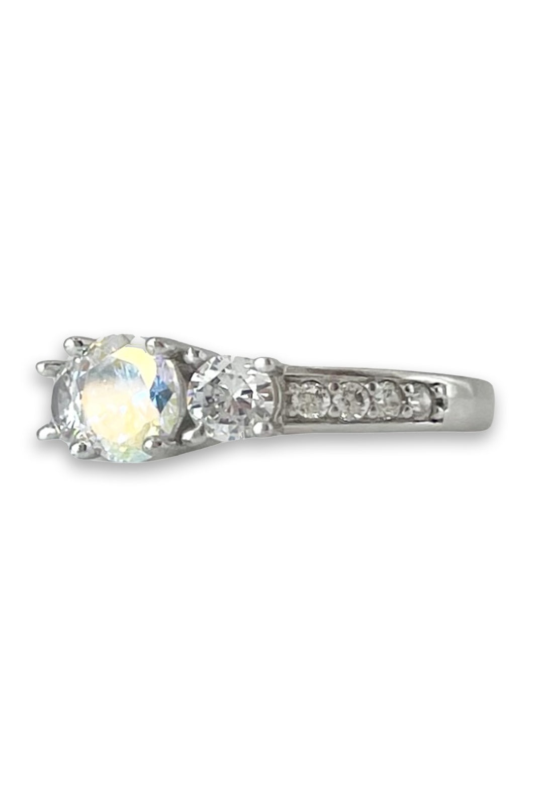 Jessamine Engagement Ring with Swarovski