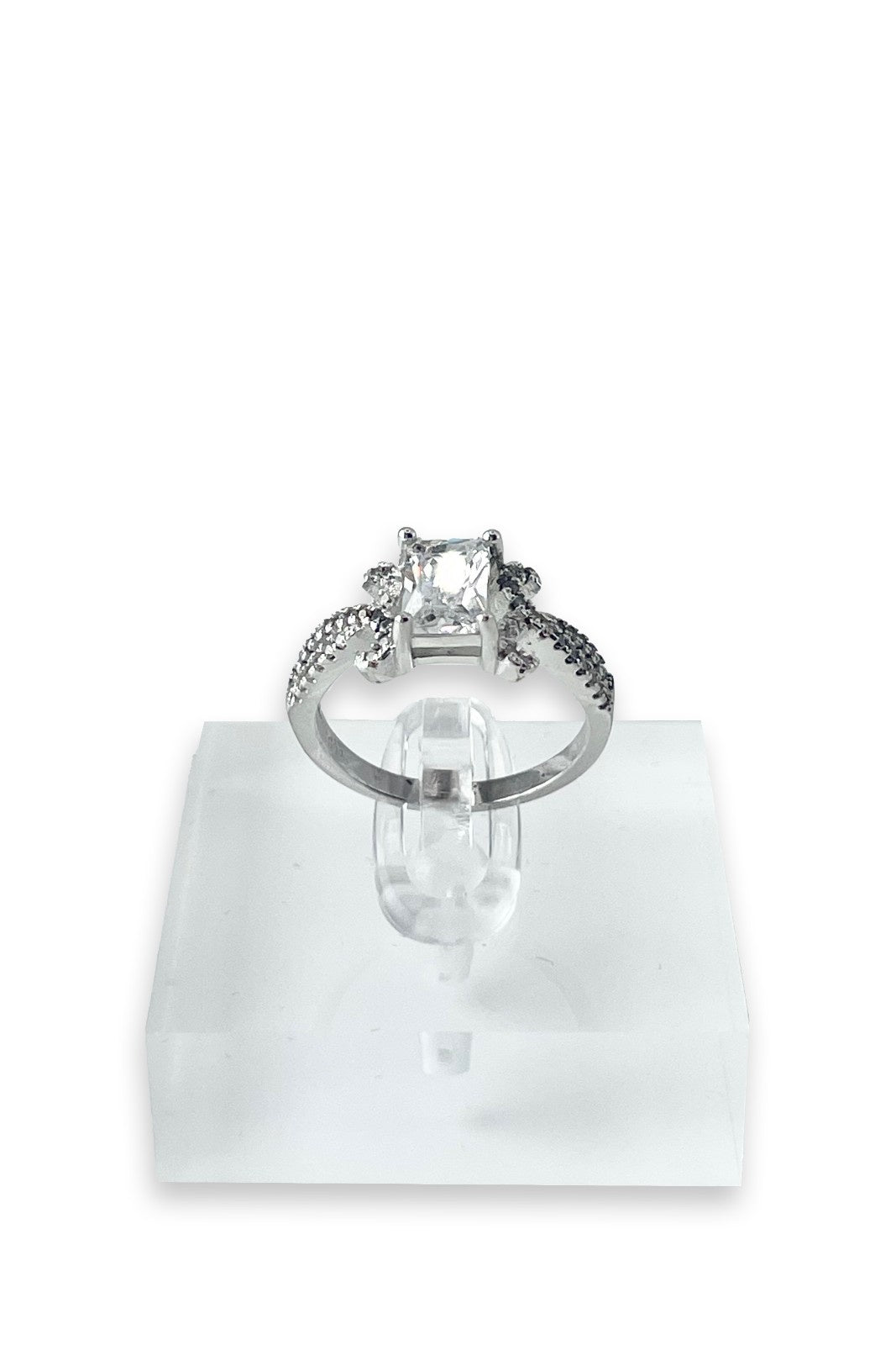 Livia Engagement Ring with Swarovski