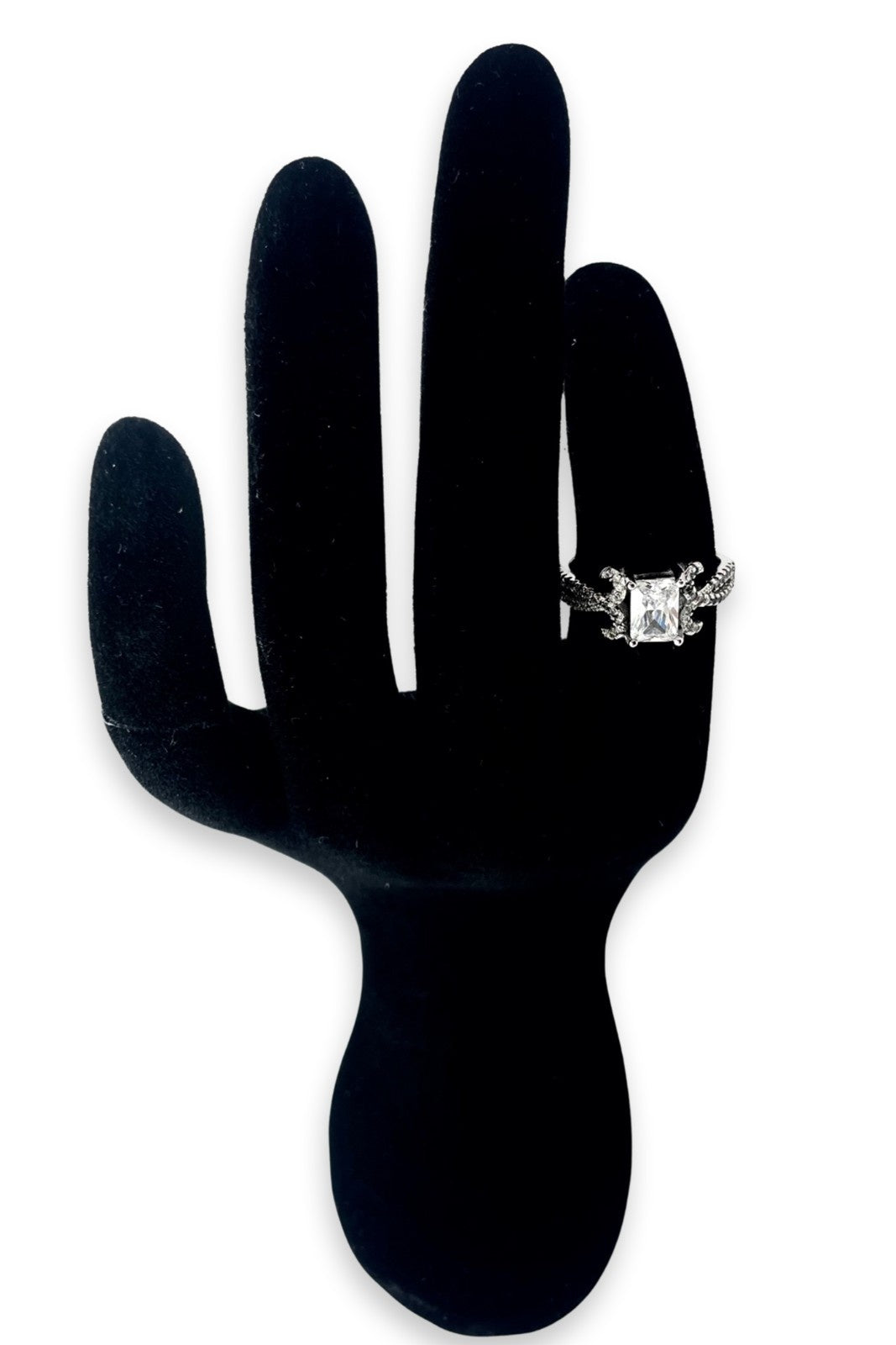 Livia Engagement Ring with Swarovski