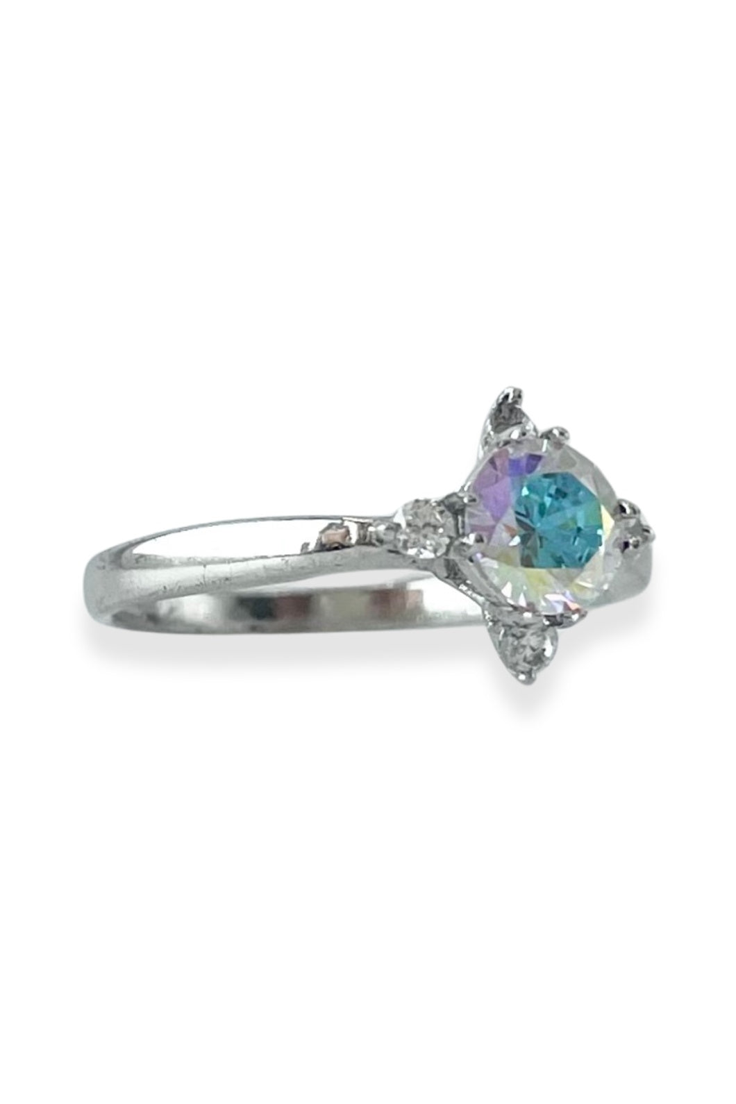 Zora Engagement Ring with Swarovski